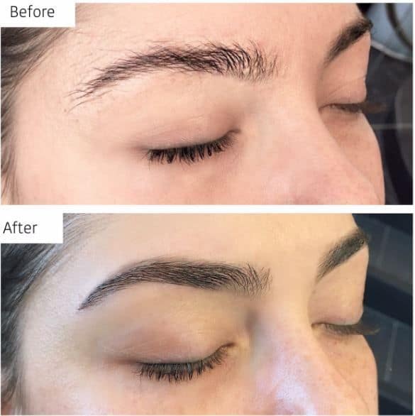 image of eyebrow tattoo melbourne